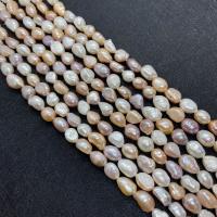 Perle perline Keishi coltivate d'acqua dolce, perla d'acquadolce coltivata naturalmente, lucido, DIY, colori misti, 8-9mm, Venduto per Appross. 38 cm filo