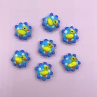 Refined Lampwork Beads, Duck, brushwork, DIY, more colors for choice, 20mm, Hole:Approx 2mm, Sold By PC