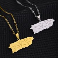 Couple Necklace, 304 Stainless Steel, Vacuum Ion Plating, fashion jewelry & Unisex, more colors for choice, 45x15mm, Length:Approx 19.69 Inch, Sold By PC