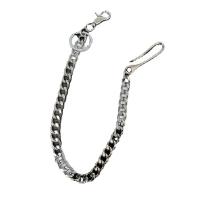 Tibetan Style Waist Chain, with Iron, platinum color plated, punk style & Unisex, 13mm, Length:Approx 60 cm, Sold By PC
