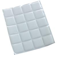 Fashion Resin Cabochons, Square, DIY & different size for choice & epoxy gel, clear, Sold By PC