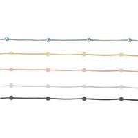 Rostfritt stål Ball Chain, 304 rostfritt stål, DIY, fler färger för val, 4*1.5mm, 10m/Spole, Säljs av Spole