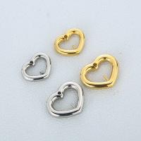 Stainless Steel Pendant Setting, 304 Stainless Steel, Heart, DIY & different size for choice, more colors for choice, Sold By PC