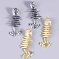Zinc Alloy Drop Earrings Fish Bone high quality plated fashion jewelry & for woman Sold By Pair