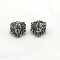 316 Stainless Steel Earring Cuff vintage & Unisex & blacken Sold By Pair
