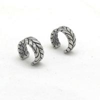 316 Stainless Steel Earring Cuff, vintage & Unisex, original color, 5.60x13x2mm, Sold By Pair