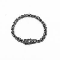 Stainless Steel Jewelry Bracelet 316 Stainless Steel vintage & Unisex original color 6mm Length Approx 20.5 cm Sold By PC