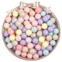 Miracle Acrylic Beads Round DIY & no hole mixed colors Sold By Bag