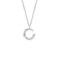 925 Sterling Silver Necklaces plated fashion jewelry & for woman 14mm Length Approx 17.7 Inch Sold By PC