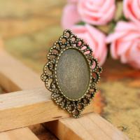 Zinc Alloy Pendant Cabochon Setting plated DIY nickel lead & cadmium free Sold By PC