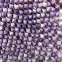 Flieder Perlen Perle, poliert, DIY & facettierte, violett, 8x8mm, verkauft per ca. 38 cm Strang