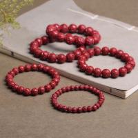 Laca esculpida pulseira, Roda, estilo folk & tamanho diferente para a escolha & para mulher, vermelho, comprimento Aprox 18 cm, vendido por PC