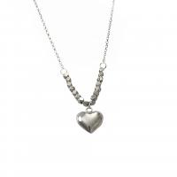 925 Sterling Silver Necklaces fashion jewelry & for woman Length Approx 17.7 Inch Sold By PC