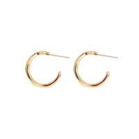 Brass Stud Earring, gold color plated, fashion jewelry & for woman, 20mm, Sold By Pair
