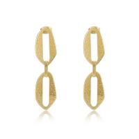 Stainless Steel Drop Earring 304 Stainless Steel plated for woman & hollow Sold By Pair