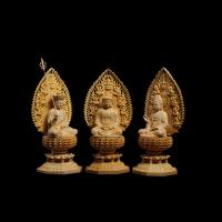 Buddhist Gift Decoration Boxwood Carved for home and office Sold By PC