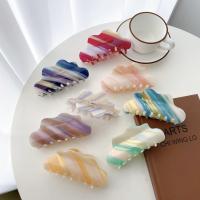 Hair Claw Clips Acetate handmade fashion jewelry & for woman nickel lead & cadmium free Sold By PC
