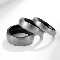 Tungsten ocelový kroužek pro muže, Wolframu ocelové, unisex & různé velikosti pro výběr, Prodáno By PC