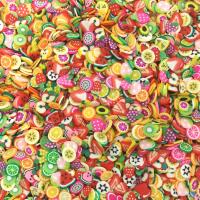 Polymer Ton Perlen , DIY & verschiedene Stile für Wahl, gemischte Farben, 10mm, verkauft von Tasche