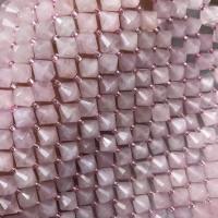 Morganite Beads, polished, DIY & faceted, pink, 8x8mm, Sold Per Approx 38 cm Strand