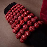 Cinnaber armband fashion, Cinnabar, verschillende grootte voor keus & voor paar, rood, Lengte Ca 18 cm, Verkocht door PC