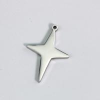 Stainless Steel Pendants, 304 Stainless Steel, Cross, polished, DIY, original color, 30x21mm, 10PCs/Bag, Sold By Bag