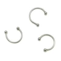 304 Stainless Steel Earring Cuff, DIY, original color, 11.50x12mm, Sold By PC