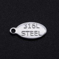 Titanium Steel Pendants polished & for woman Approx Sold By Bag