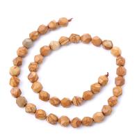 Natural Grain Stone Beads Round polished Star Cut Faceted & DIY yellow 8mm Sold Per Approx 14.96 Inch Strand