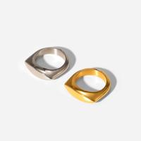 Titantium Steel δάχτυλο του δακτυλίου, Titanium Steel, επιχρυσωμένο, κοσμήματα μόδας & διαφορετικό μέγεθος για την επιλογή & για τη γυναίκα, περισσότερα χρώματα για την επιλογή, 22.88mm, Sold Με PC