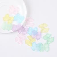 Mobile Phone DIY Decoration, Resin, Bowknot, epoxy gel, more colors for choice, 28x32mm, 10PCs/Lot, Sold By Lot