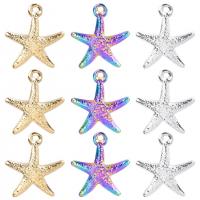 304 Stainless Steel Pendant, Starfish, Vacuum Ion Plating, vintage & Unisex, more colors for choice, 14x16mm, Sold By PC