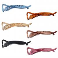 Alligator Hair Clip PC Plastic stoving varnish fashion jewelry & for woman Sold By PC
