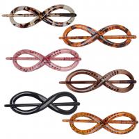 Hair Barrettes Resin stoving varnish fashion jewelry & for woman Sold By PC