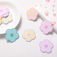 Mobile Phone DIY Decoration, Acrylic, Flower, more colors for choice, 45x45mm, 10PCs/Lot, Sold By Lot