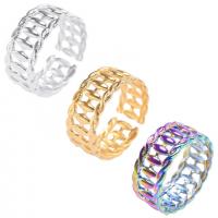 Prst prsten od inoxa, 304 nehrđajućeg čelika, Podesiva & bez spolne razlike, više boja za izbor, Veličina:9, Prodano By PC
