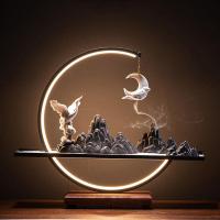 Porcelain Hanging Incense Burner handmade for home and office & durable & with LED light Sold By PC
