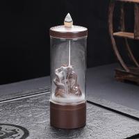 Backflow Incense Burner Porcelain with Acrylic handmade for home and office & durable Sold By PC