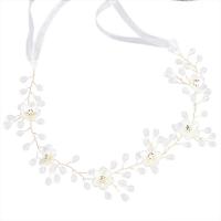 Bridal Hair Wreath Brass with Crystal handmade fashion jewelry & for woman nickel lead & cadmium free Sold By PC