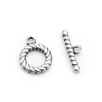 Stainless Steel Toggle Clasp 304 Stainless Steel DIY original color Approx 5mm Sold By Set