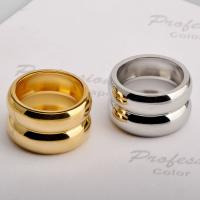 Titantium Steel finger ring, Titan Stål, mode smycken & olika storlek för val & för kvinna, fler färger för val, 13x2.50mm, Säljs av PC