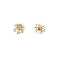 Tibetan Style Stud Earring, Flower, high quality plated, fashion jewelry & for woman, more colors for choice, 16x16mm, Sold By Pair