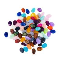 Perle acrylique, moulage par injection, DIY, plus de couleurs à choisir, 13x18mm, Environ 310PC/sac, Vendu par sac