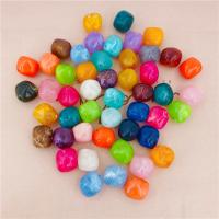 Akryl smycken pärlor, formsprutning, DIY, fler färger för val, 18x19mm, 500G/Bag, Säljs av Bag