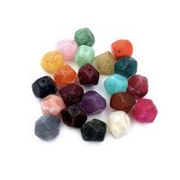 Acrylic Jewelry Beads, injection moulding, DIY, more colors for choice, 20x22mm, 500G/Bag, Sold By Bag