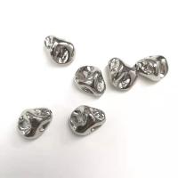 Copper Coated Plastic Beads, platinum color plated, DIY, 17x14mm, Hole:Approx 1.8mm, 100PCs/Lot, Sold By Lot