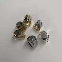 Verkupfertes Kunststoff-Perlen, Verkupferter Kunststoff, plattiert, DIY, keine, 17mm, Bohrung:ca. 1.5mm, 200PCs/Menge, verkauft von Menge
