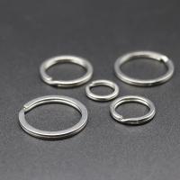 Stainless Steel Split Ring 304 Stainless Steel Vacuum Ion Plating DIY Sold By Lot