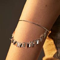 Zinc Alloy Arm Bangle Adjustable & fashion jewelry & for woman 80mm Sold By PC