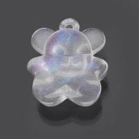Acrylic Pendants Bear Unisex clear Approx 1.5mm Approx Sold By Bag